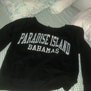 Bahamas scoopneck swetashirt
